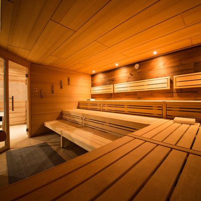 Sauna im Fitnessstudio von Bodybalance