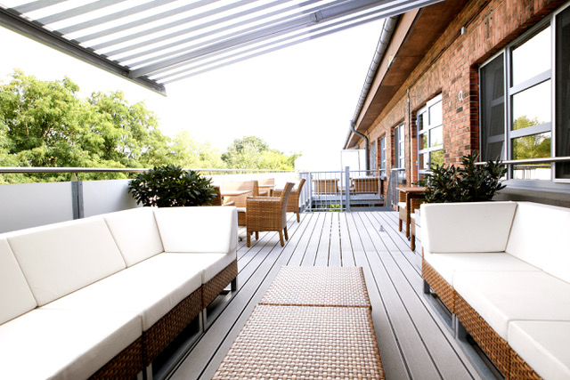 Terasse im Fitnessstudio Bodybalance